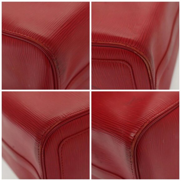LOUIS VUITTON Epi Speedy 25 Hand Bag Castilian Red - Picture 16 of 16